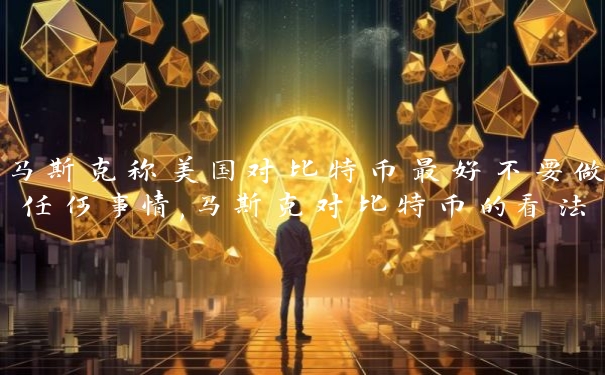 马斯克称美国对比特币最好不要做任何事情,马斯克对比特币的看法